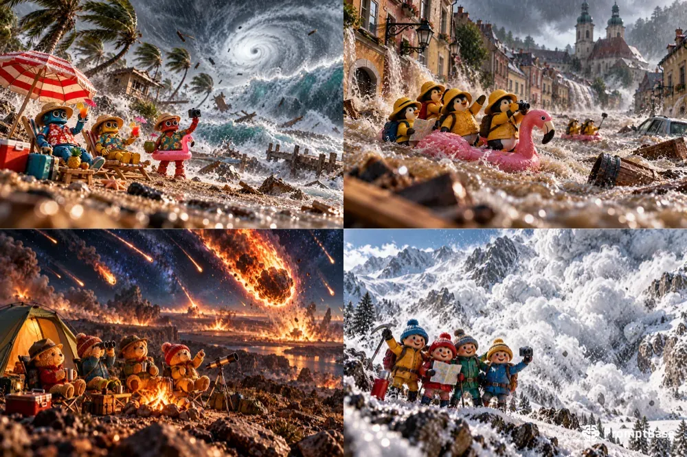 Disaster Tourism For Toys