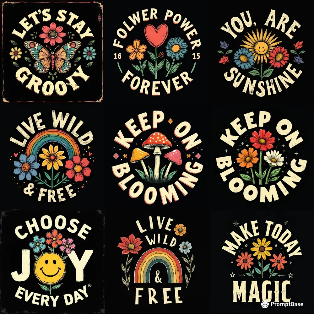 Vintage Floral Quotes