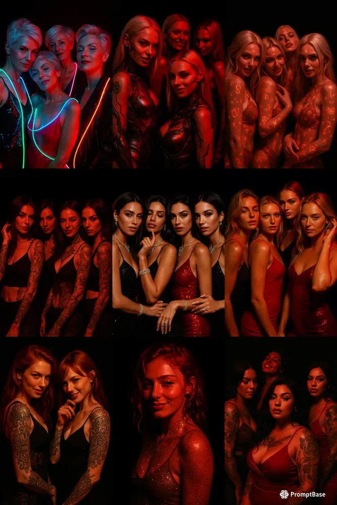 Red Light Party Girls