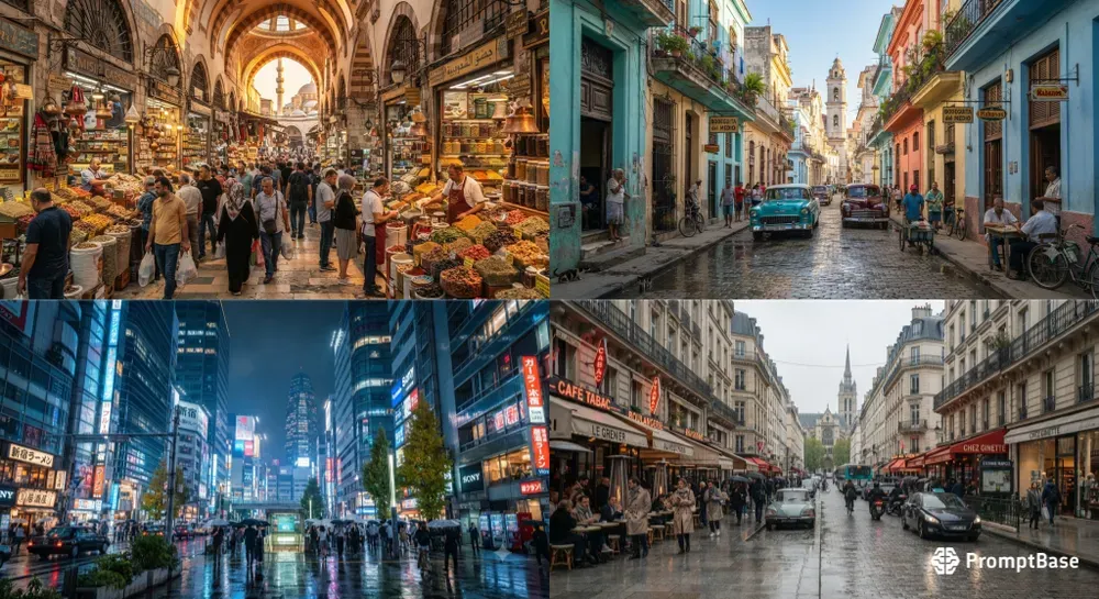 Authentic Global Cityscape Engines