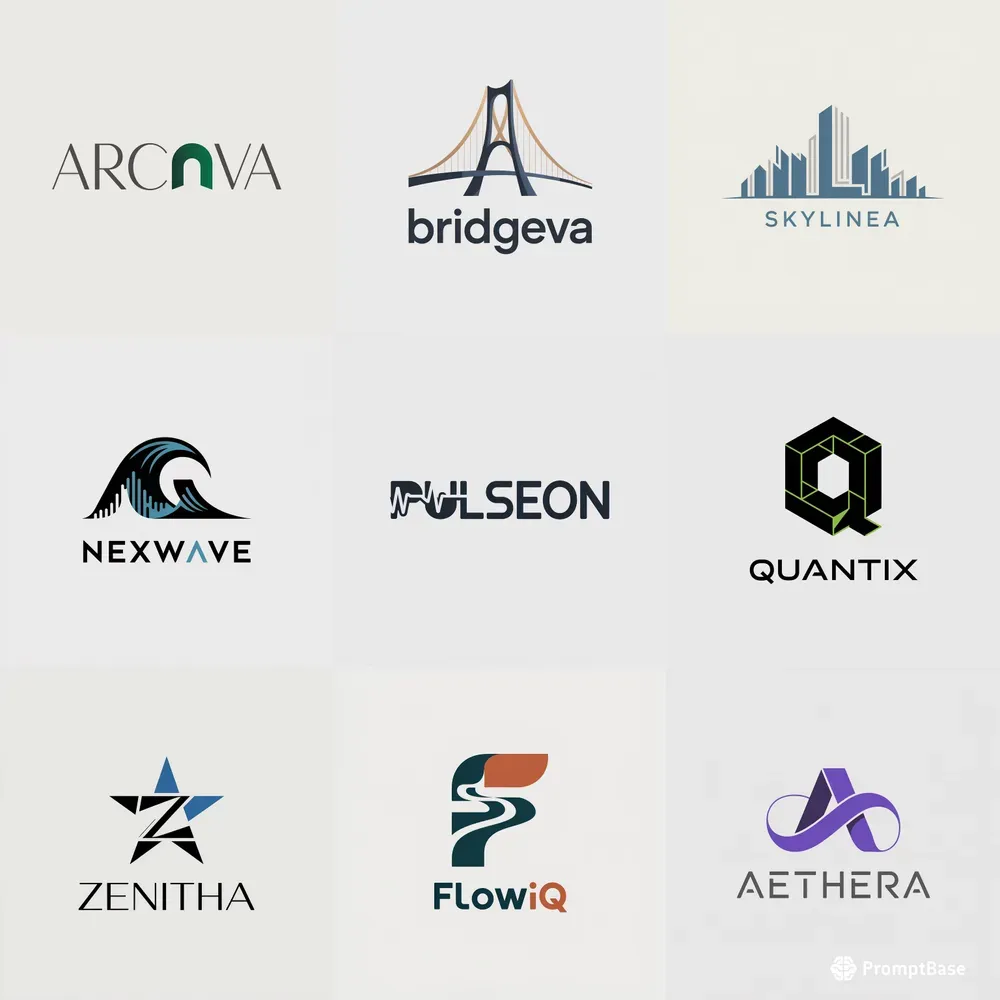 Professional Minimal Logo Vaults