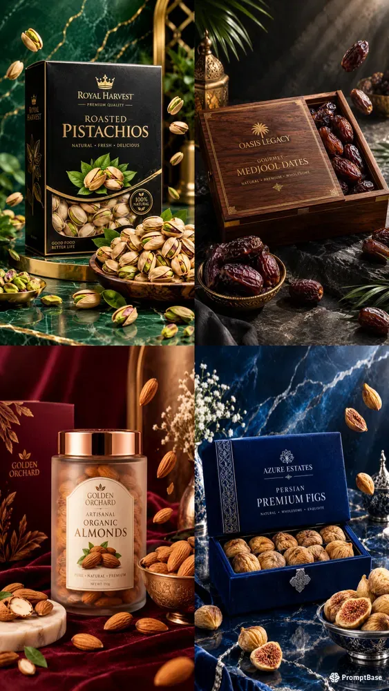 Premium Luxury Food Product Photography