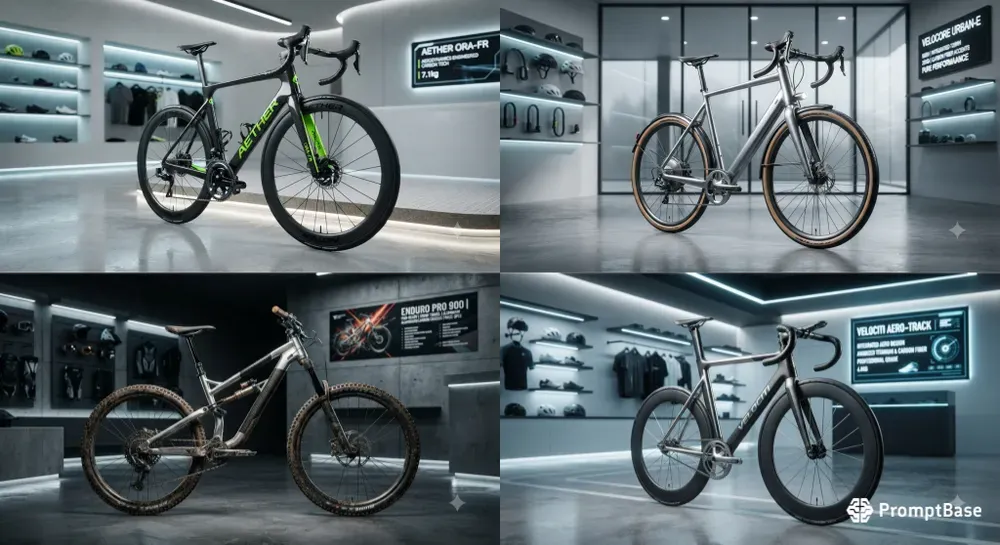 Elite Cycle Retail Display Engines