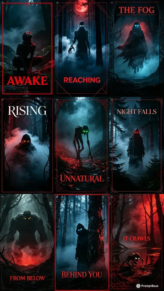 Dark Horror Instagram Posts