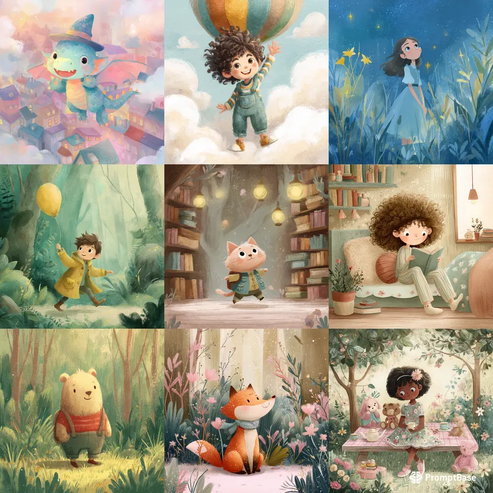 Childrens Storybook Illustrations