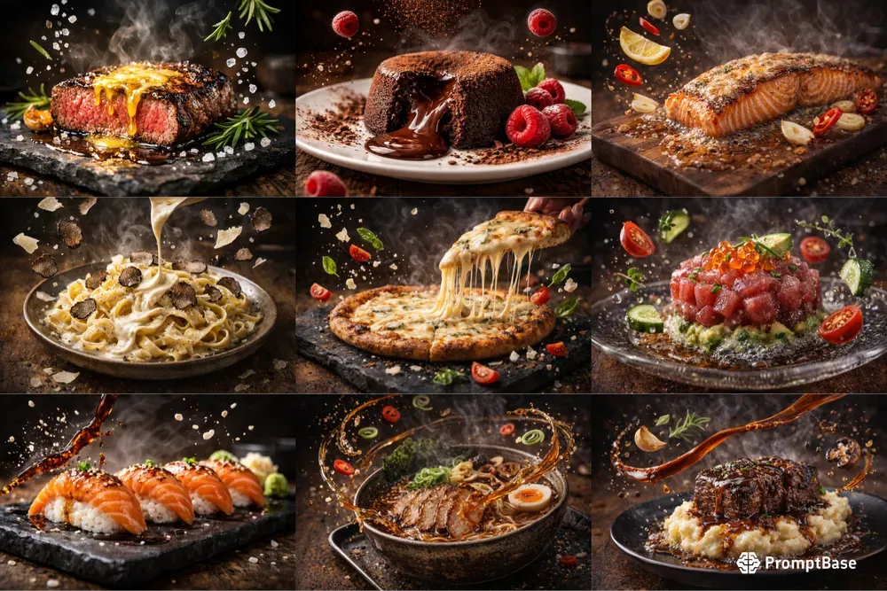 Culinary Magic On Camera