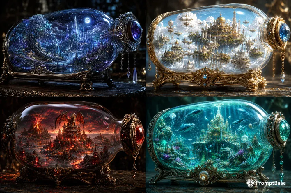 Dream Bottle Worlds Generator