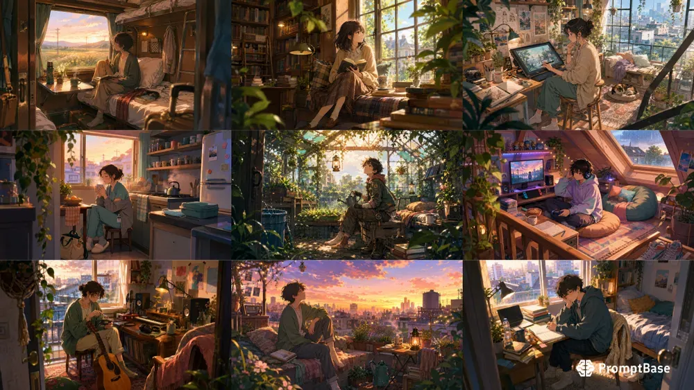 Lofi Anime Cozy Scenes
