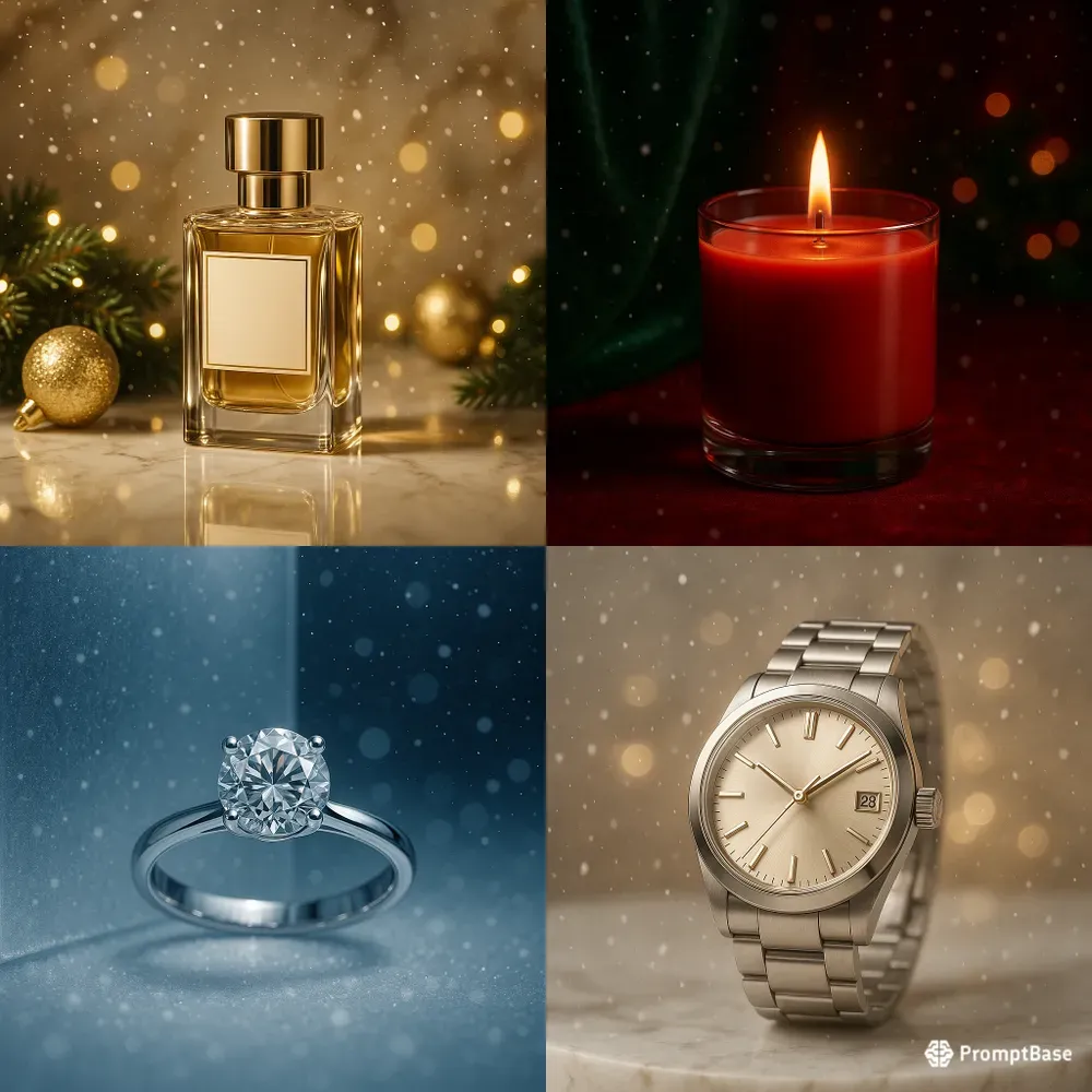 Luxury Holiday Product Ads
