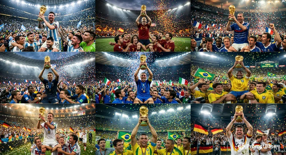 Fifa World Cup Champions Collections