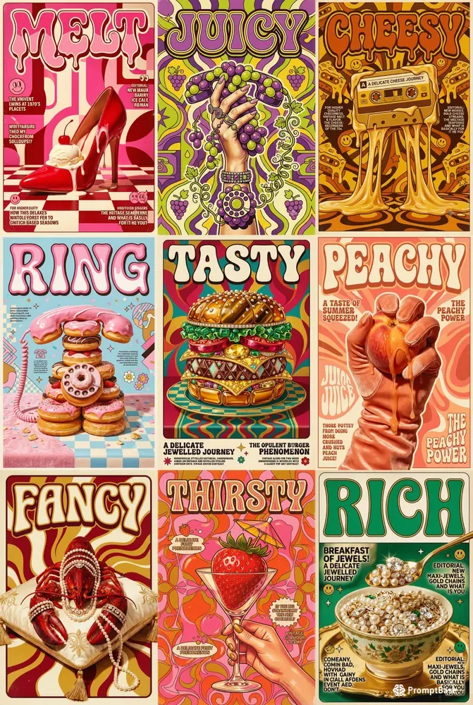 Retro Kitsch Poster Studios