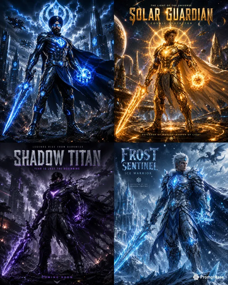 Cinematic Superhero Character Creators