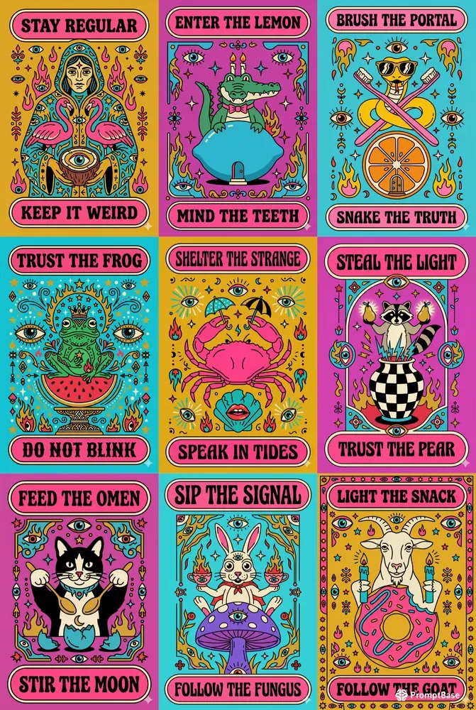Pop Surreal Tarot Cards