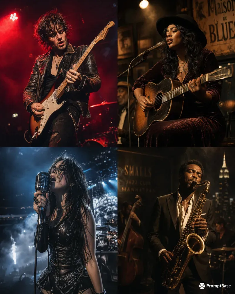 Atmospheric Live Music Concerts
