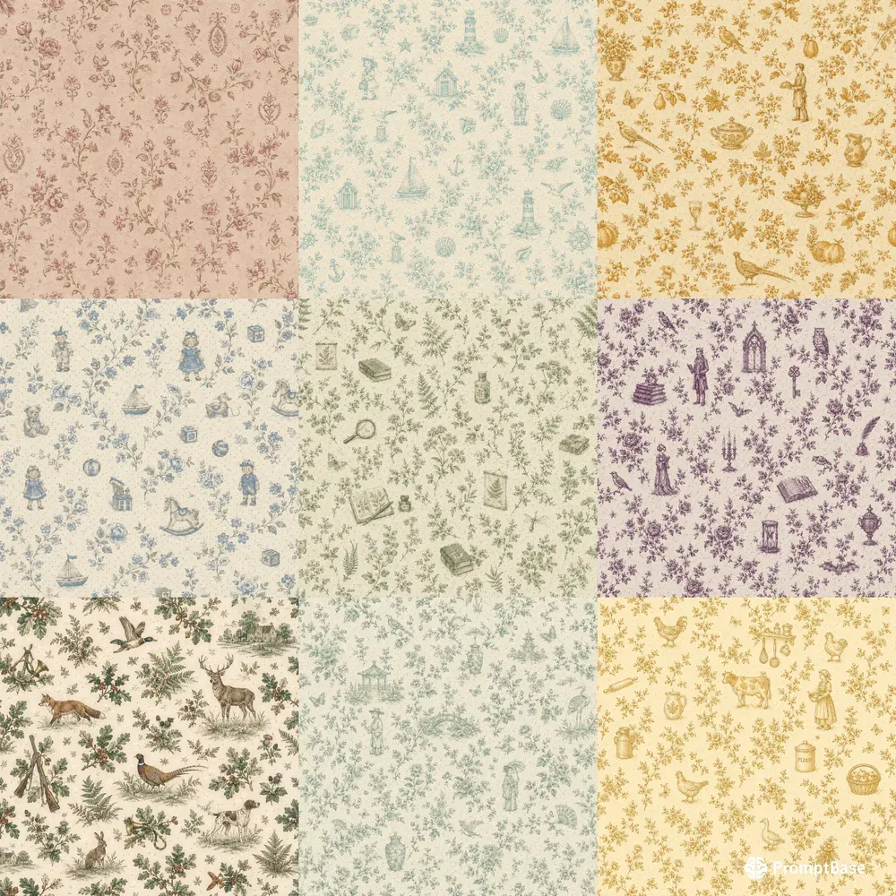 Vintage Wallpaper Seamless Tiles