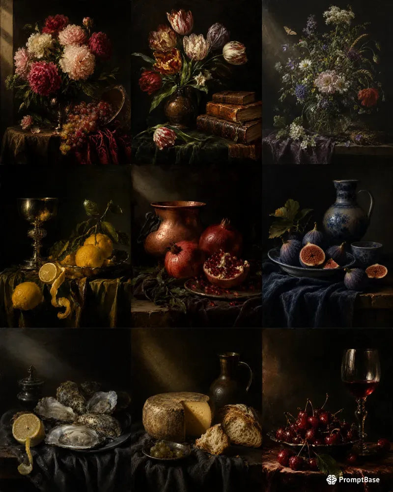 Dutch Still Life Oil Paintings