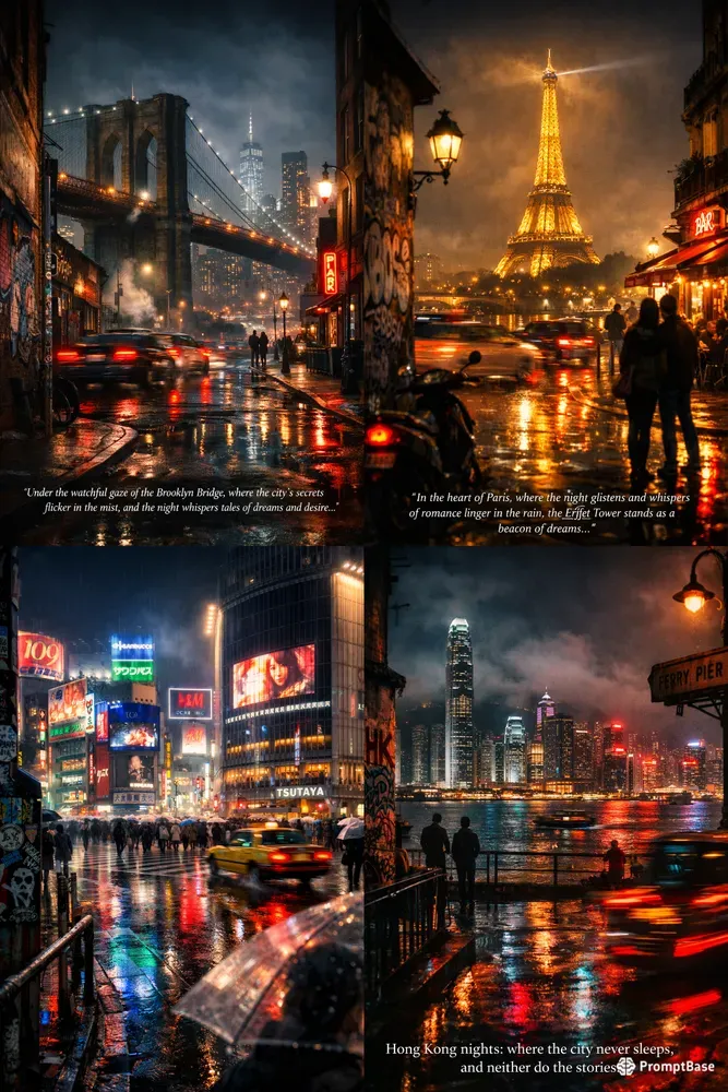 Cinematic Night Photography Generator