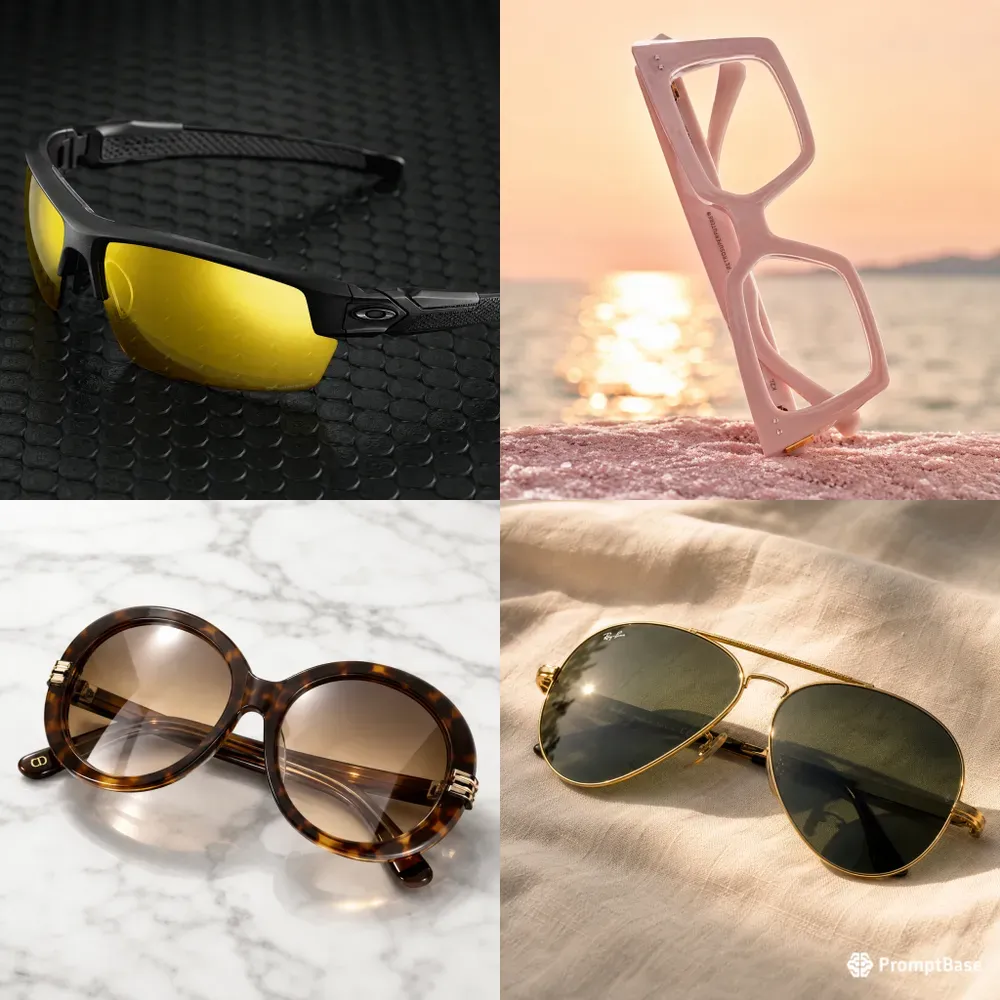 Sunglasses Eyewear Product Shots