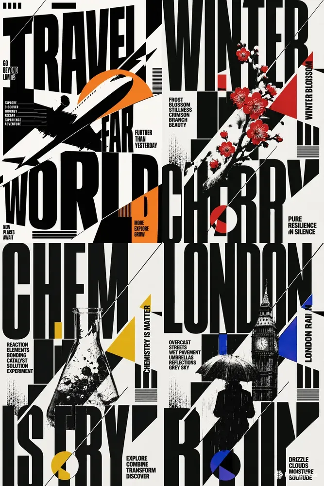 Typography Poster Systems