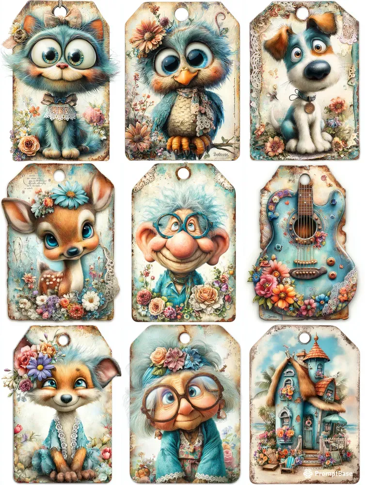 Boho Summer Seniors Product Tags
