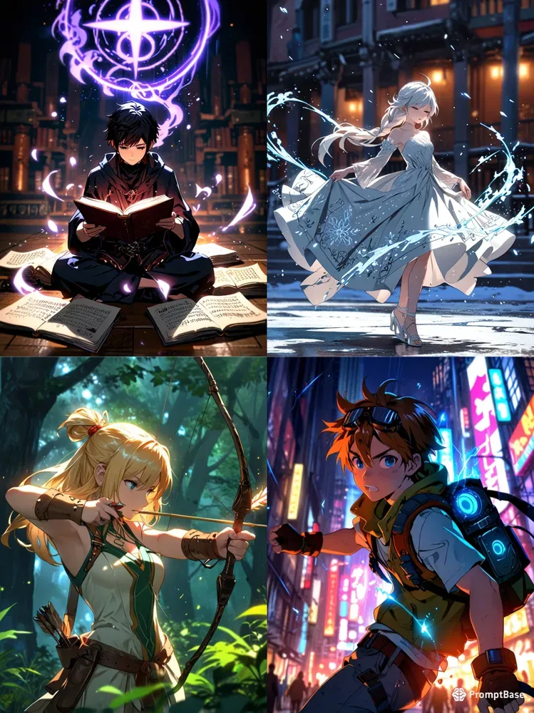 Cinematic Anime Magic