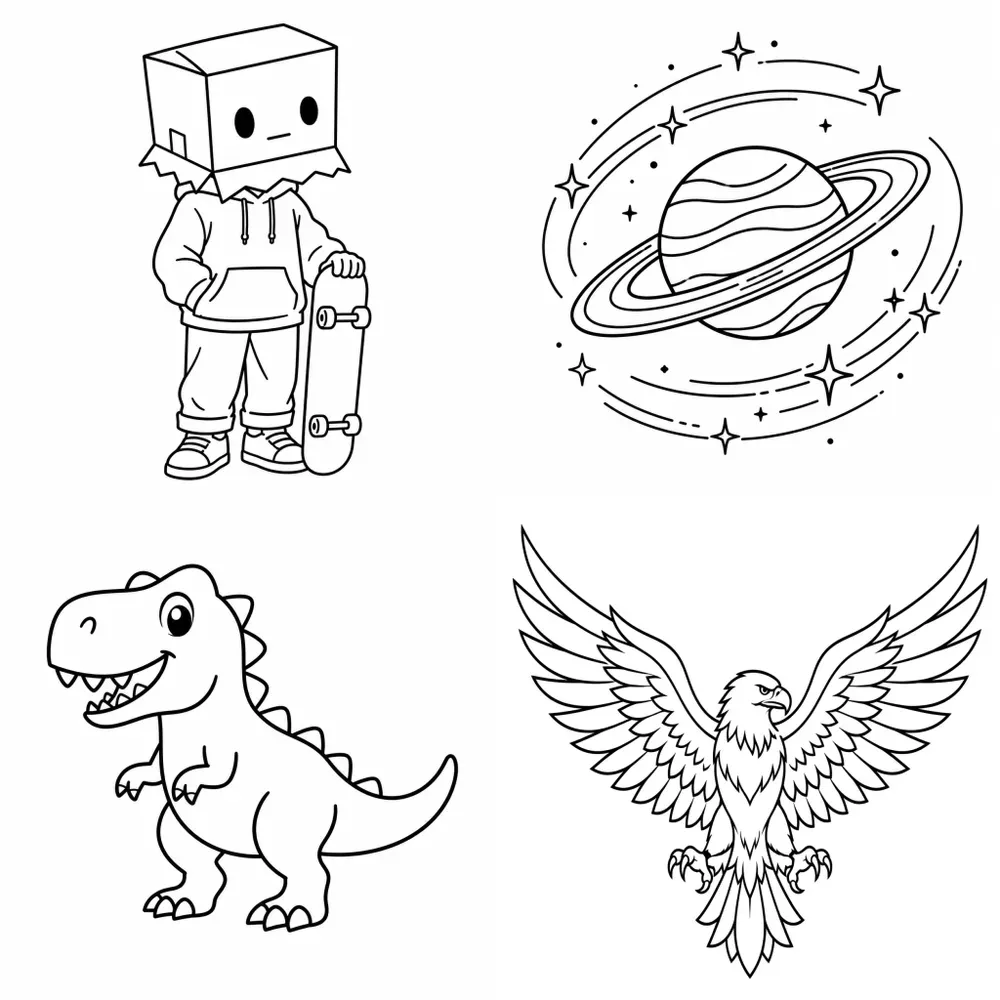 Minimalist Line Art Tshirt Designs