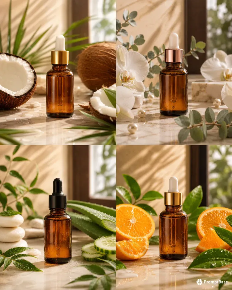 Highend Skincare Product Photography
