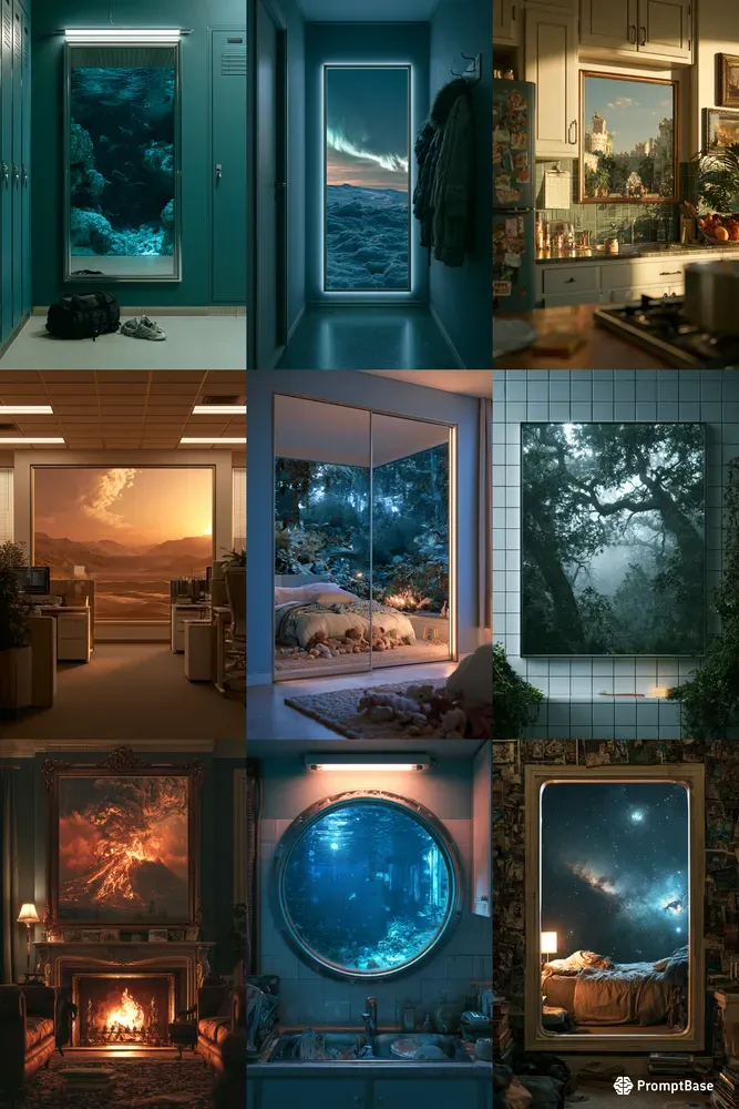 Impossible Mirror Art Generator