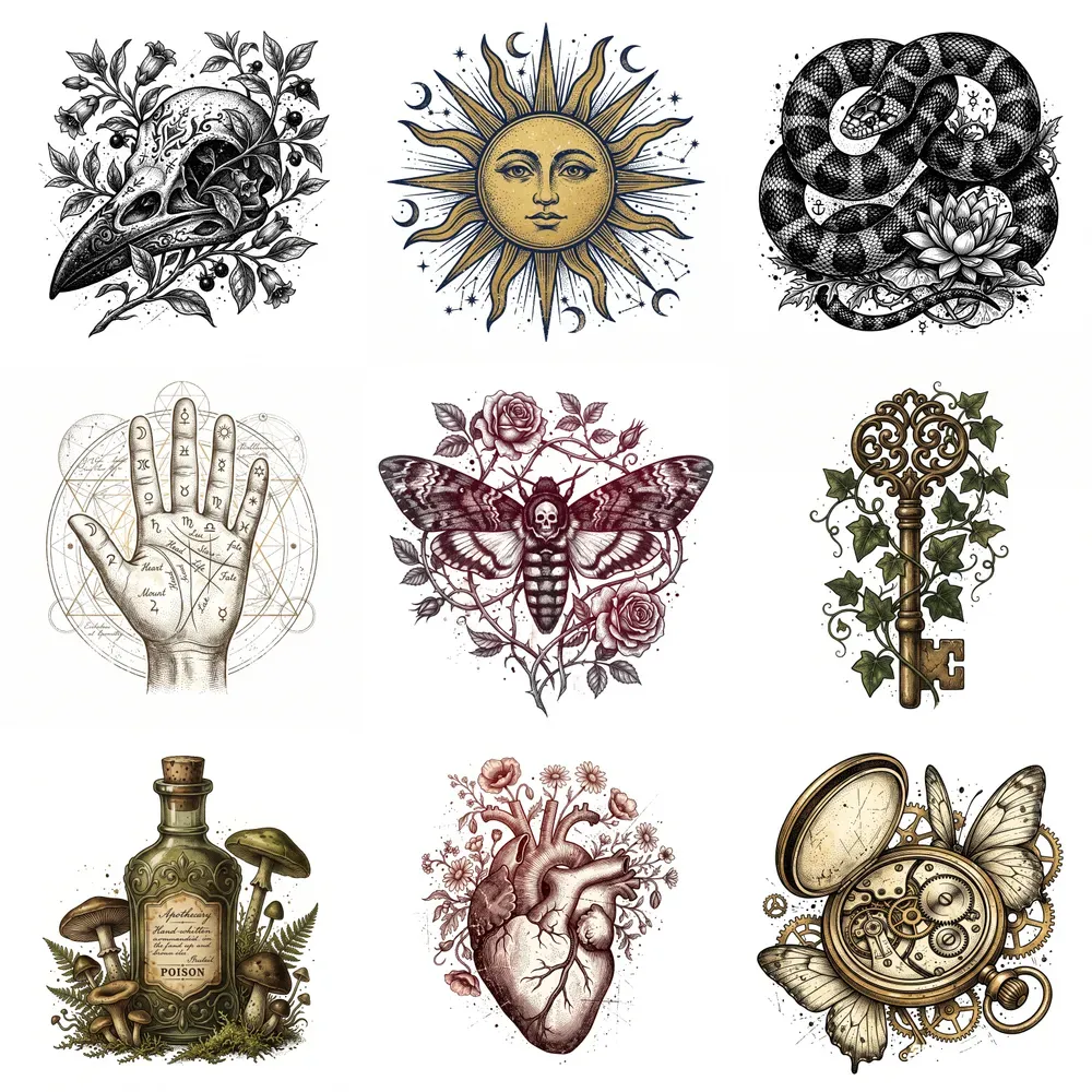 Vintage Apothecary Pod Graphics