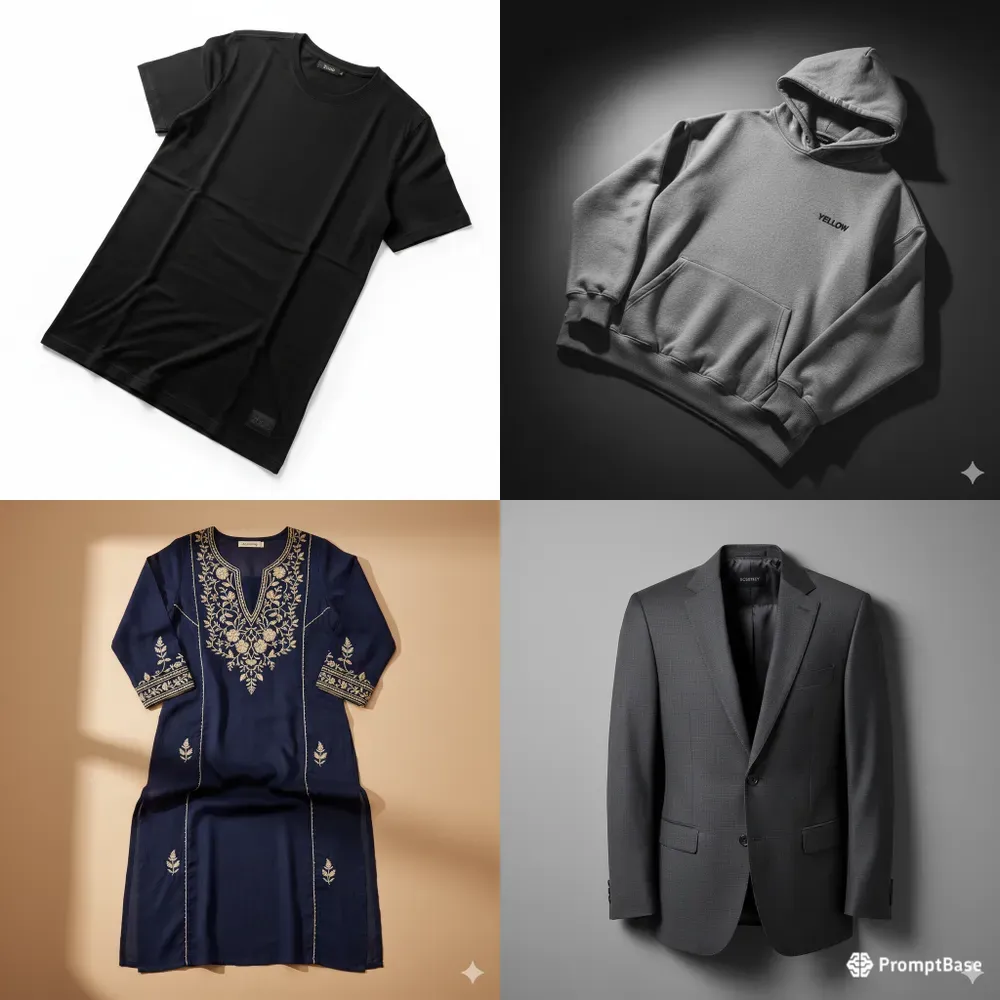 Branded Outfit Studio Product Photos