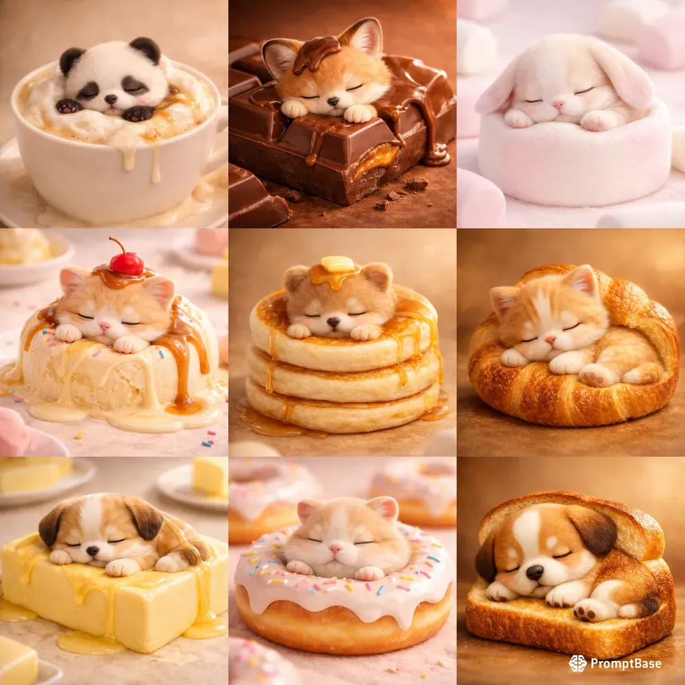 3D Cute Animal Concepts