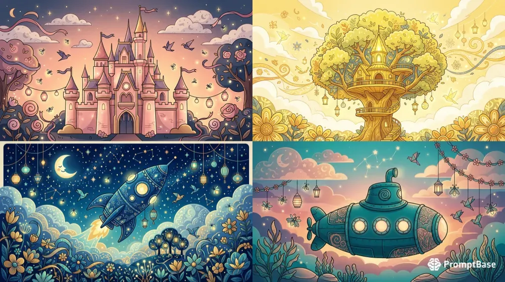 Dream World Builder Kids Poster Art