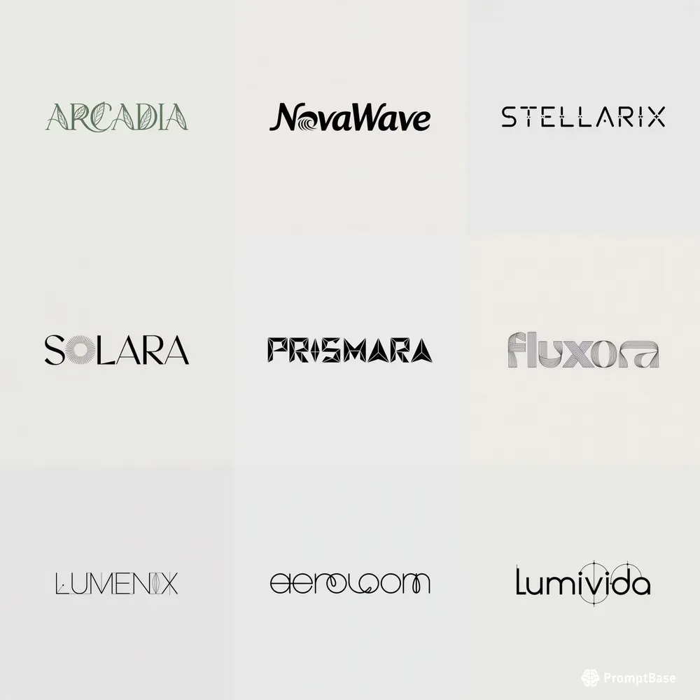 Modern Minimal Logo Designs