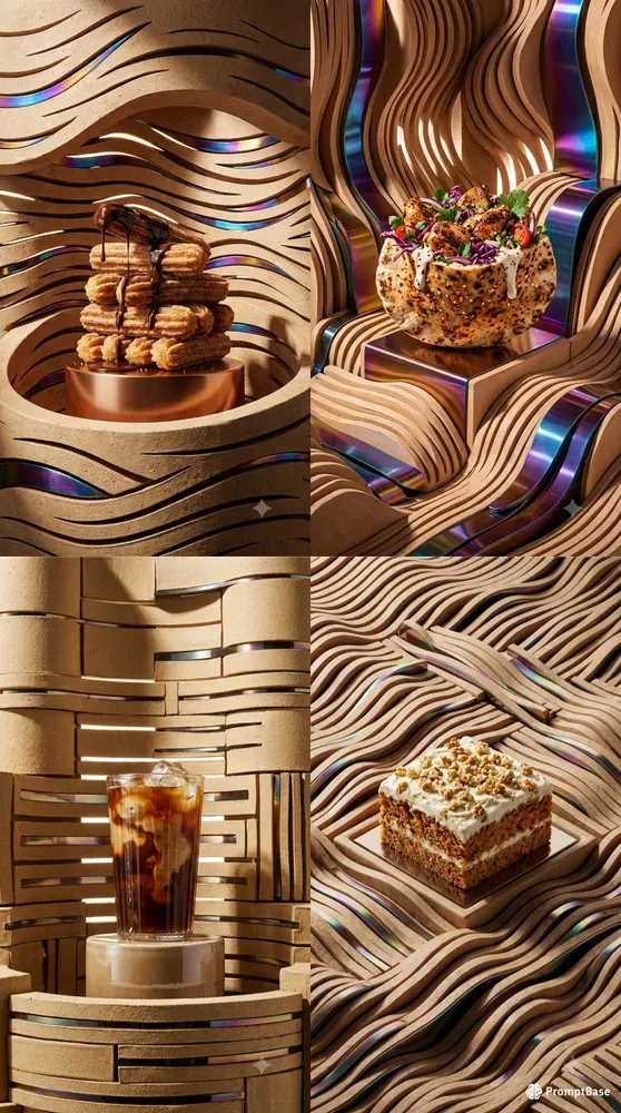 Terracotta Titanium Sns Food Stages