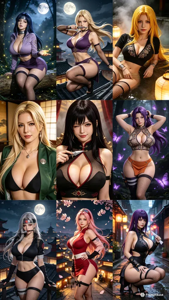 Naruto Characters Female