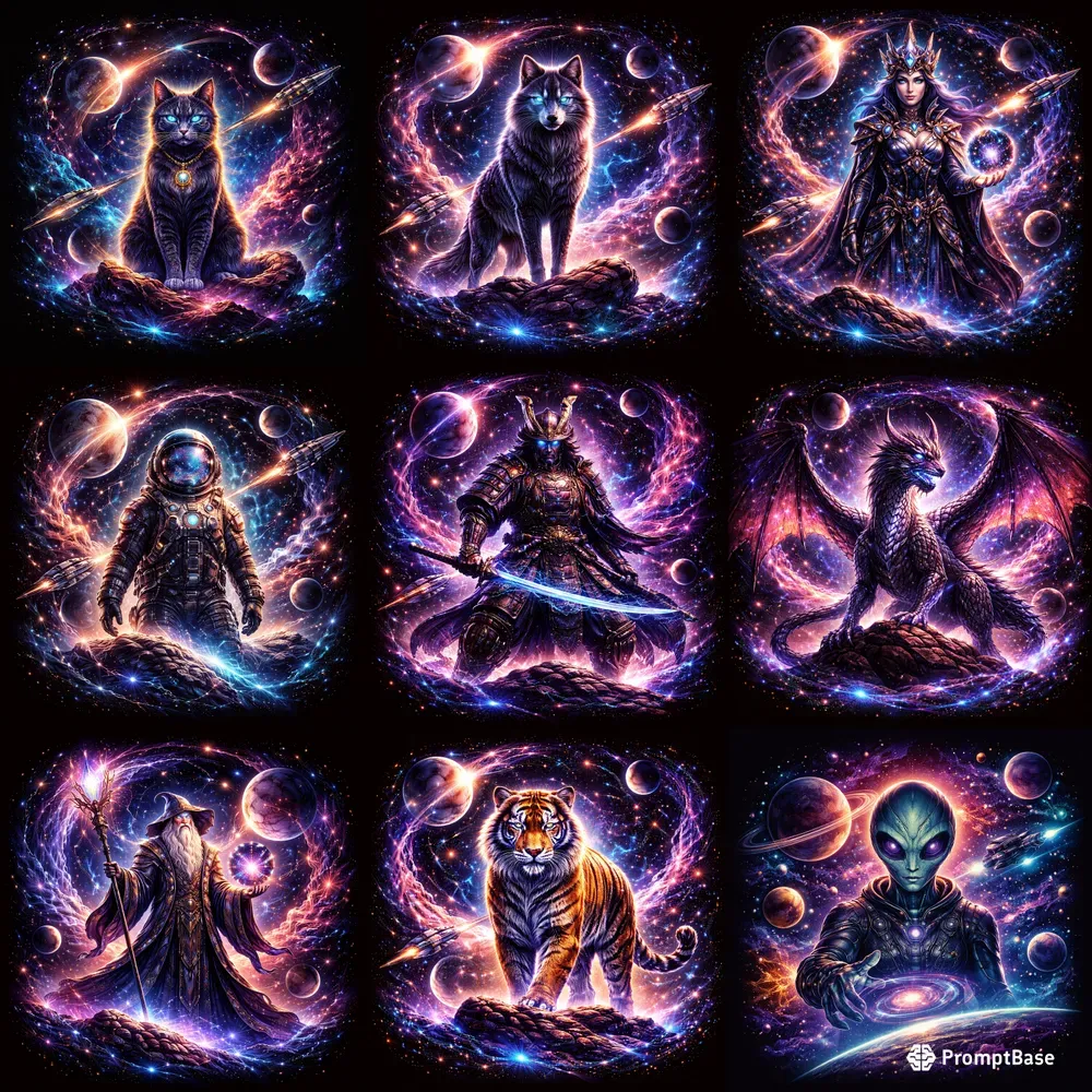 Legendary Cosmic Prints