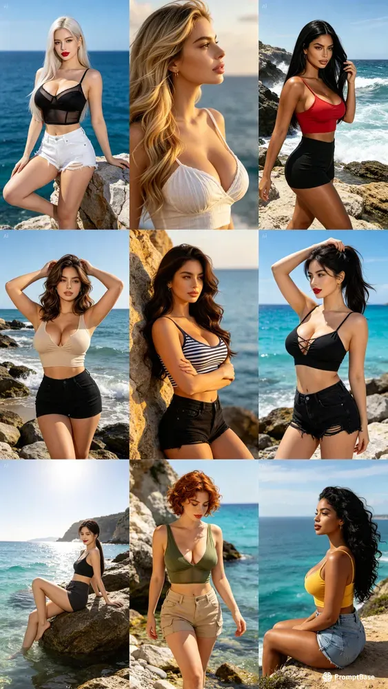 Rocky Shore Portraits