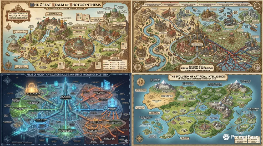 Knowledge Civilization Atlas Generator