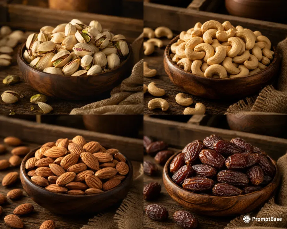 Premium Dry Fruits Nuts Photography