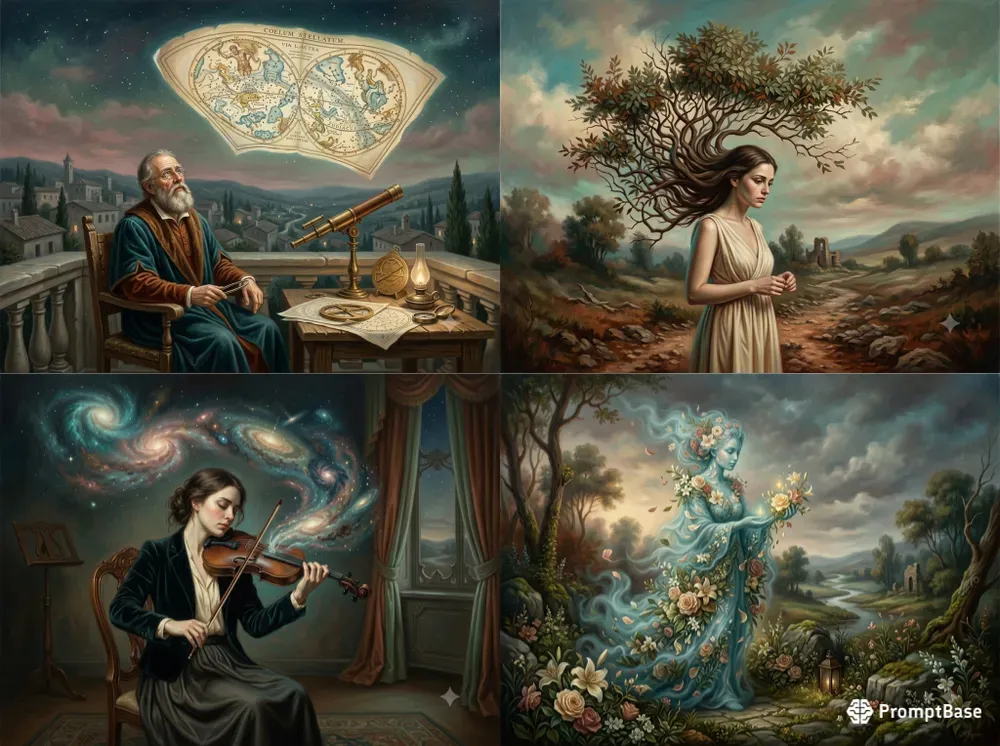 Academic Surrealism Oil Style