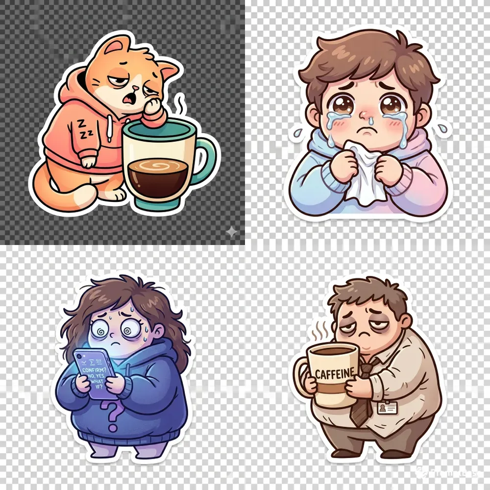 Viral Emotional Stickers