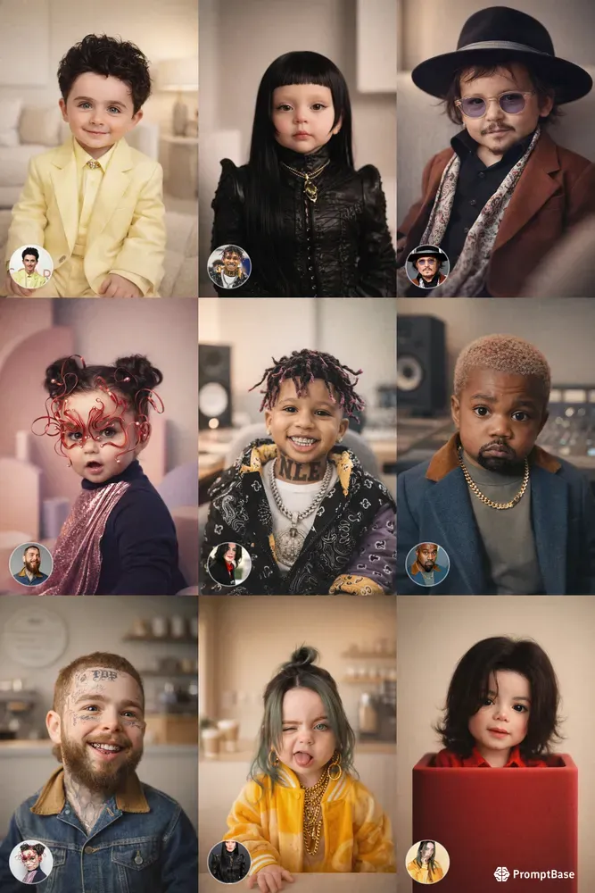 Any Photos To Luxury Baby Portraits