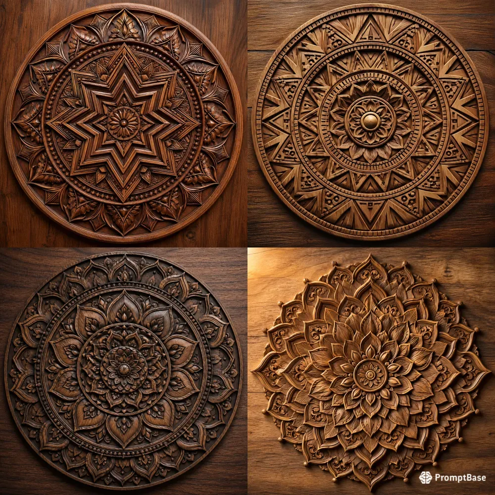 Mandala Engravings