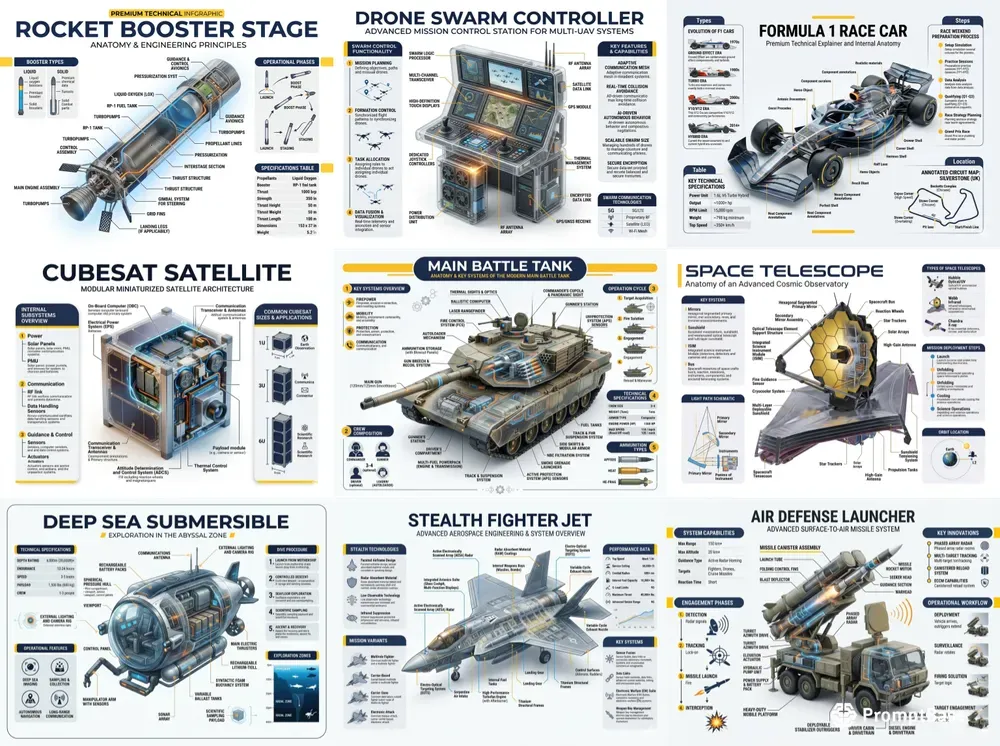Technology Poster Infographics