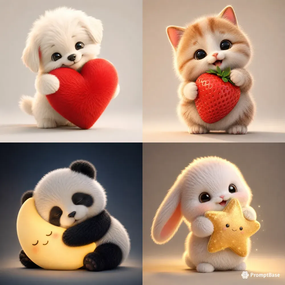 Cute Fluffy 3D Companion Creators