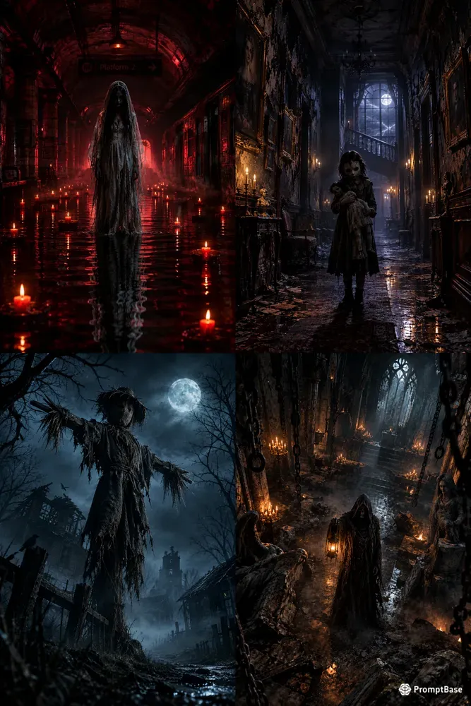 Premium Dark Horror Cinematics