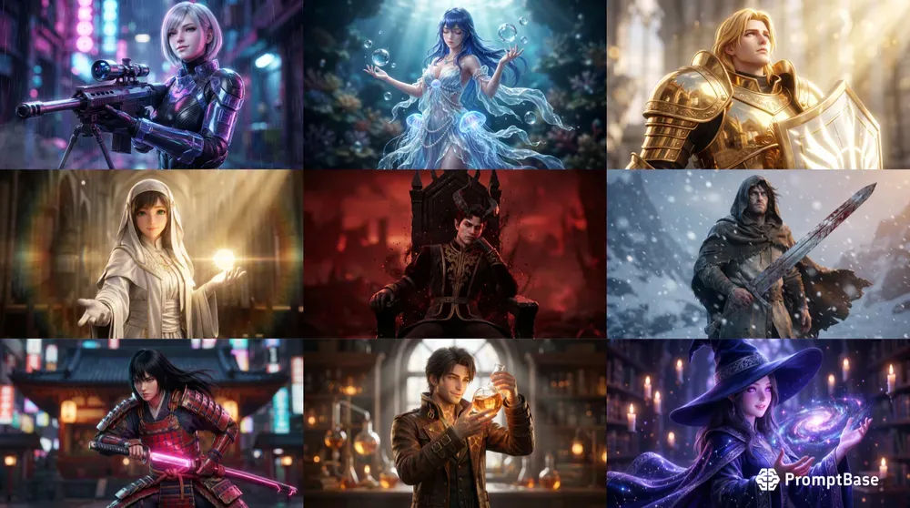 Semirealistic Anime Concept Art