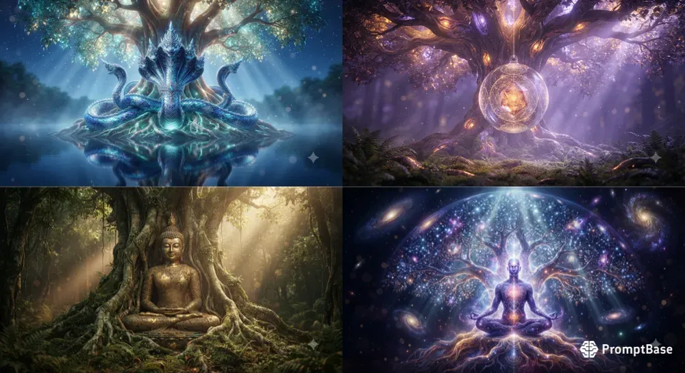 Sacred Bodhi Tree Dreams Generator