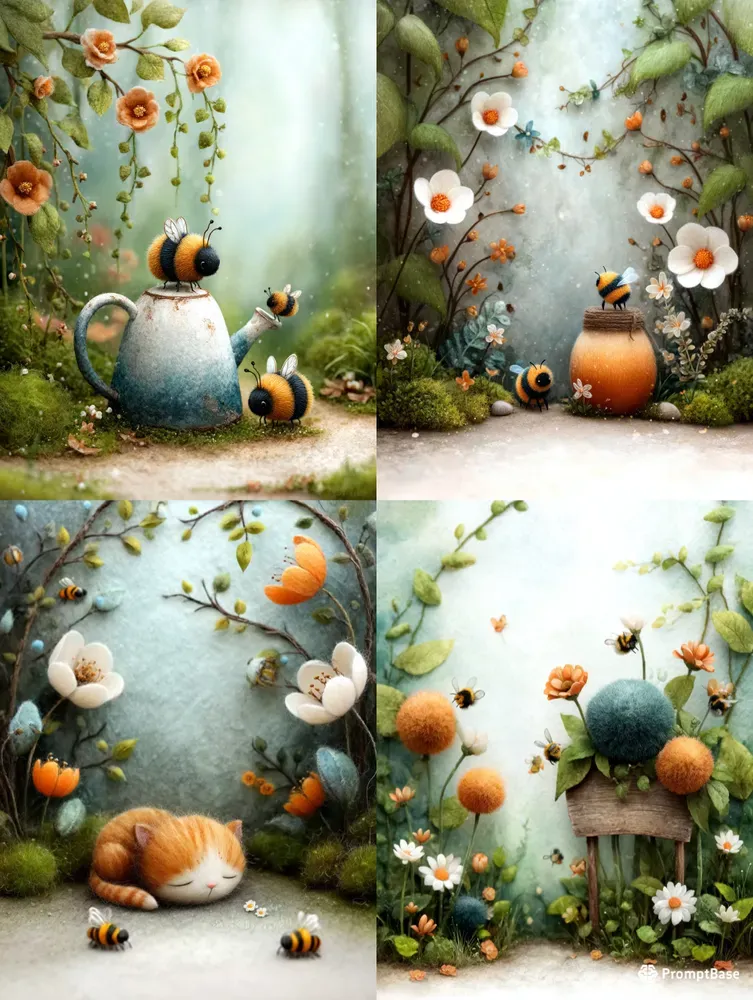 Bumblebees Cottage Garden Pages