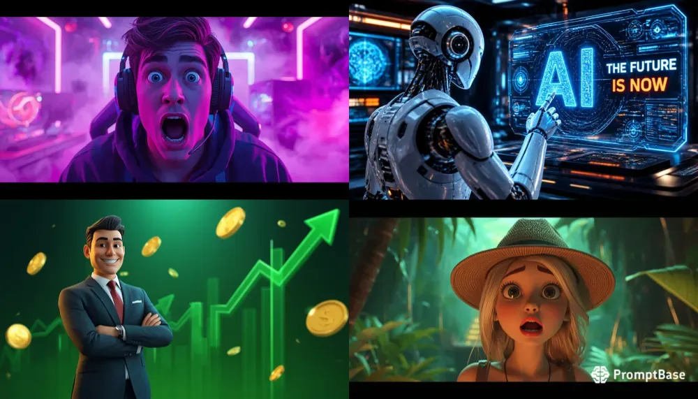 3D Viral YouTube Thumbnail Makers